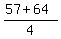 %2857%2B64%29%2F4