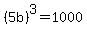 %285b%29%5E3=1000