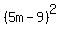 %285m-9%29%5E2