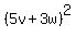 %285v%2B3w%29%5E2