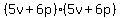 %285v%2B6p%29%285v%2B6p%29