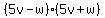 %285v-w%29%285v%2Bw%29