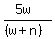 %285w%29%2F%28%28w%2Bn%29%29