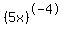 %285x%29%5E-4