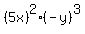 %285x%29%5E2%28-y%29%5E3