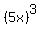 %285x%29%5E3