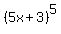 %285x%2B3%29%5E5