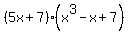 %285x%2B7%29%28x%5E3-x%2B7%29