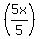 %285x%2F5%29