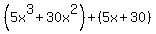 %285x%5E3%2B30x%5E2%29%2B%285x%2B30%29