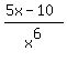%285x-10%29%2Fx%5E6