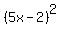 %285x-2%29%5E2