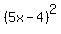 %285x-4%29%5E2