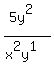 %285y%5E2%29%2F%28x%5E2y%5E1%29