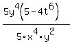 %285y%5E4%285-4t%5E6%29%29%2F5x%5E4y%5E2
