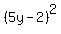 %285y-2%29%5E2