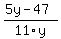 %285y-47%29%2F11y