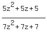 %285z%5E2%2B5z%2B5%29%2F%287z%5E2%2B7z%2B7%29