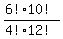 %286%2110%21%29%2F%284%2112%21%29
