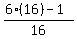 %286%2816%29-1%29%2F16