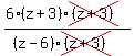 %286%28z%2B3%29%2Across%28%28z%2B3%29%29%29%2F%28%28z-6%29%2Across%28%28z%2B3%29%29%29