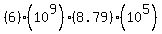 %286%29%2810%5E9%29%288.79%29%2810%5E5%29