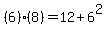 %286%29%288%29=12%2B6%5E2