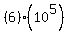 %286%29%2A%2810%5E5%29