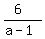 %286%29%2F%28a-1%29
