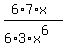 \"%286%2A7%2Ax%29%2F%286%2A3%2Ax%5E6%29\"