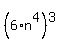 %286%2An%5E4%29%5E3