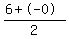 %286%2B-0%29%2F2