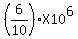 %286%2F10%29X10%5E6