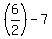 %286%2F2%29+-+7