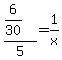 %286%2F30%29%2F5+=+1%2Fx