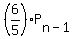 %286%2F5%29%2AP%5Bn-1%5D