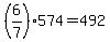 %286%2F7%29574=492