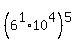 %286%5E1%2A10%5E4%29%5E5