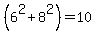 %286%5E2+%2B+8%5E2%29+=+10