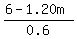 %286+-+1.20m%29%2F0.6