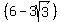 %286+-+3sqrt%283%29%29