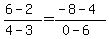 %286-2%29%2F%284-3%29=%28-8-4%29%2F%280-6%29