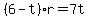 %286-t%29r=7t