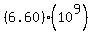 %286.60%29%2810%5E9%29