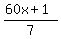 %2860x%2B1%29%2F7
