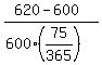 %28620-600%29%2F%28600%2A%2875%2F365%29%29