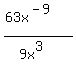 %2863x%5E%28-9%29%29%2F%289x%5E3%29