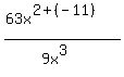 %2863x%5E%282%2B%28-11%29%29%29%2F%289x%5E3%29