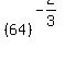 %2864%29%5E%28-2%2F3%29