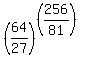%2864%2F27%29%5E%28%28256%2F81%29%29